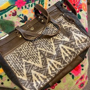 Myra work or weekend tote bag